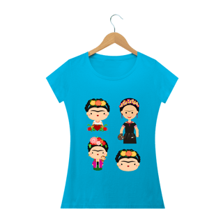 Nome do produto T-shirt Baby Look Fridas