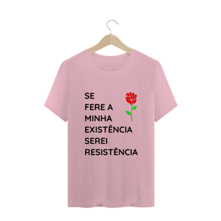 Nome do produto T-shirt Tradicional Serei Resistência