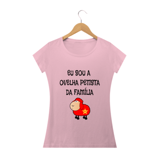 Nome do produto T-shirt Baby Look Ovelha Petista