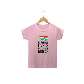 Nome do produto T-shirt Infantil Classic Livros
