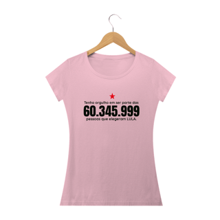 Nome do produto T-shirt Baby Look Orgulho