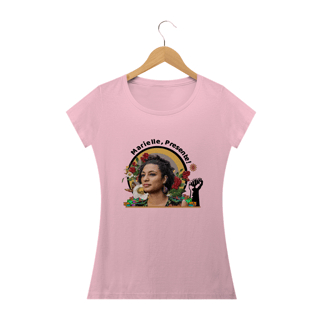 Nome do produto T-shirt Baby Look Marielle, Presente!