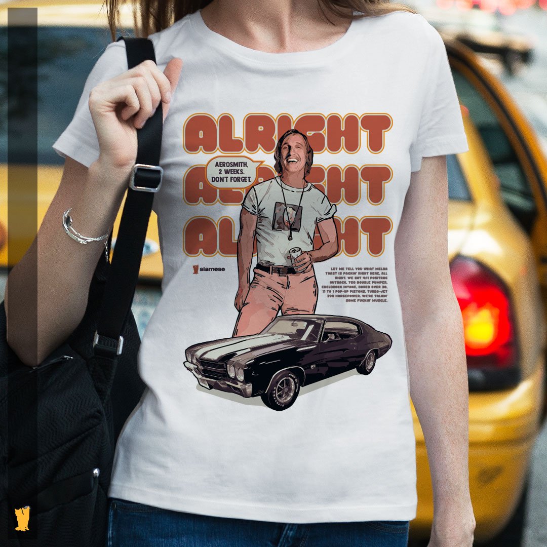Nome do produto: SIAMESE FEMININA ALRIGHT DAZED AND CONFUSED
