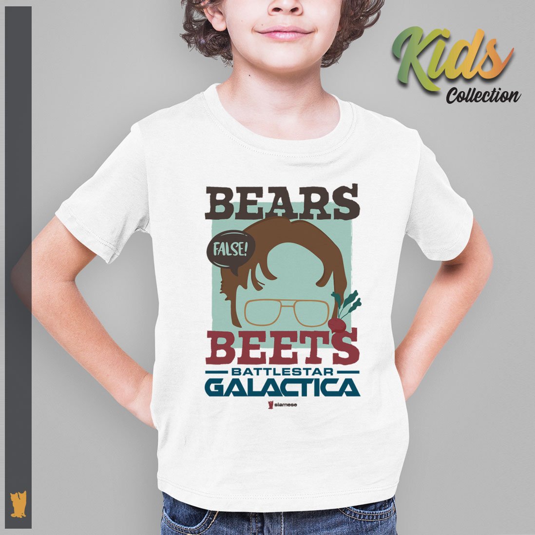 Nome do produto: SIAMESE KIDS THE OFFICE DWIGHT SCHRUTE