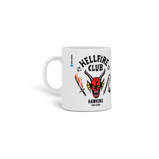 Caneca Stranger Things Hellfire Club