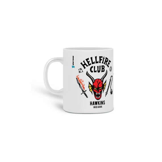 Caneca Stranger Things Hellfire Club