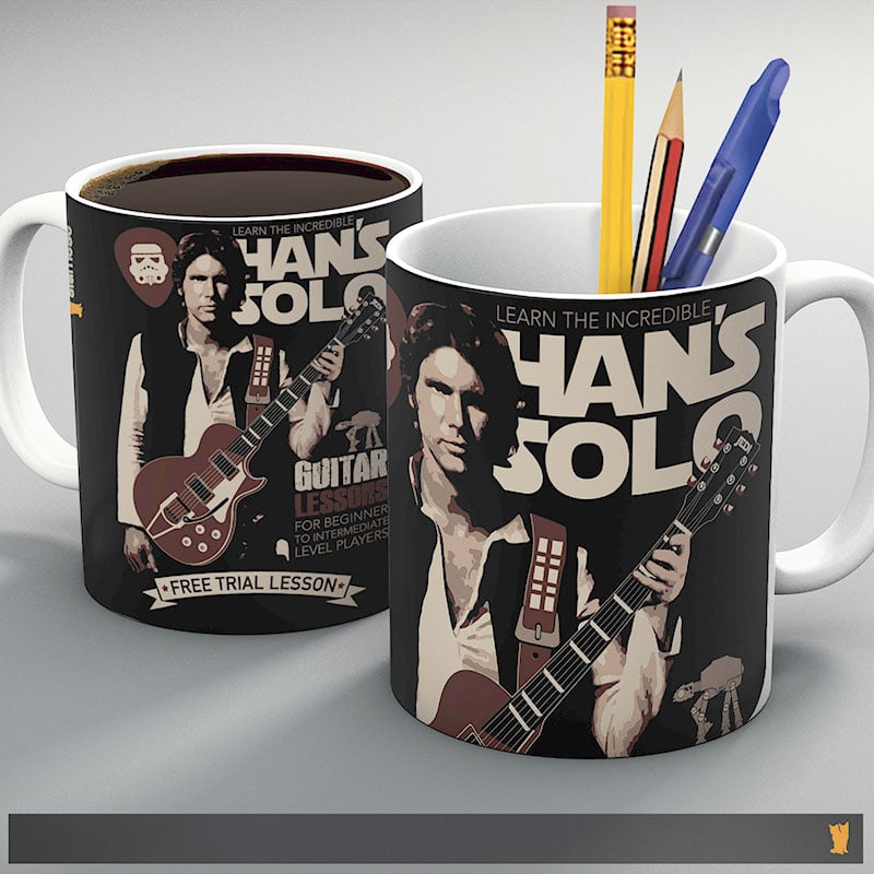 CANECA SIAMESE HAN SOLO GUITAR