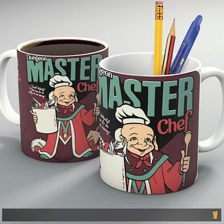 CANECA SIAMESE MESTRE DOS MAGOS MASTER CHEF