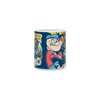 Nome do produto CANECA SIAMESE POPEYE SAILOR MAN