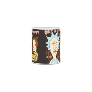 Nome do produto CANECA SIAMESE MORTYS AND RICKHEAD