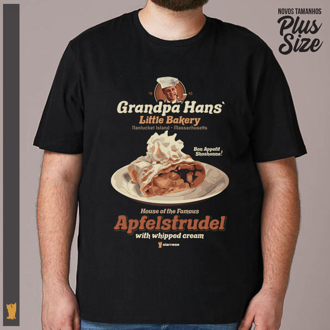 SIAMESE PLUS SIZE BASTARDOS INGLÓRIOS GRANDPA HANS APFELSTRUDEL