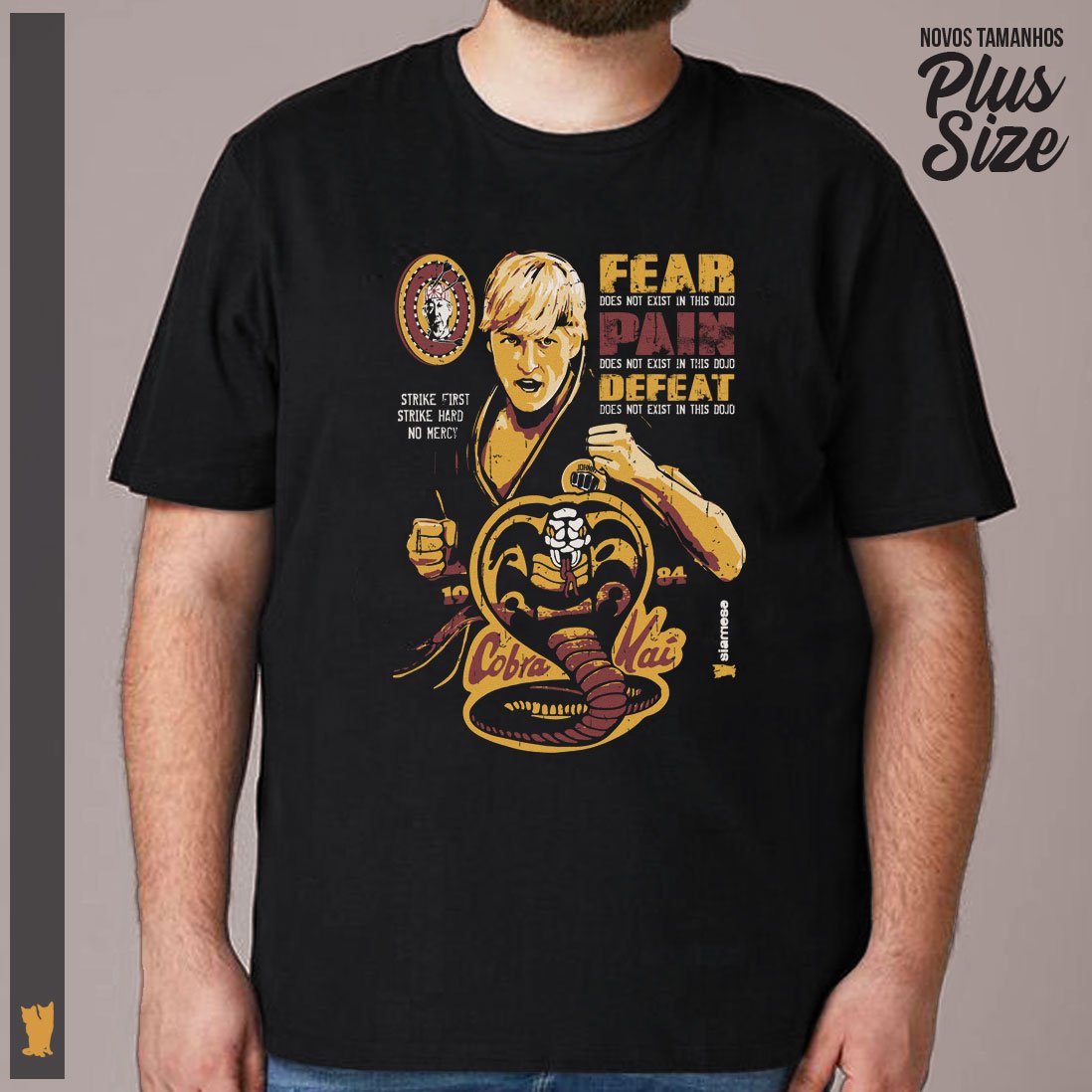 Nome do produto: SIAMESE PLUS SIZE COBRA KAI