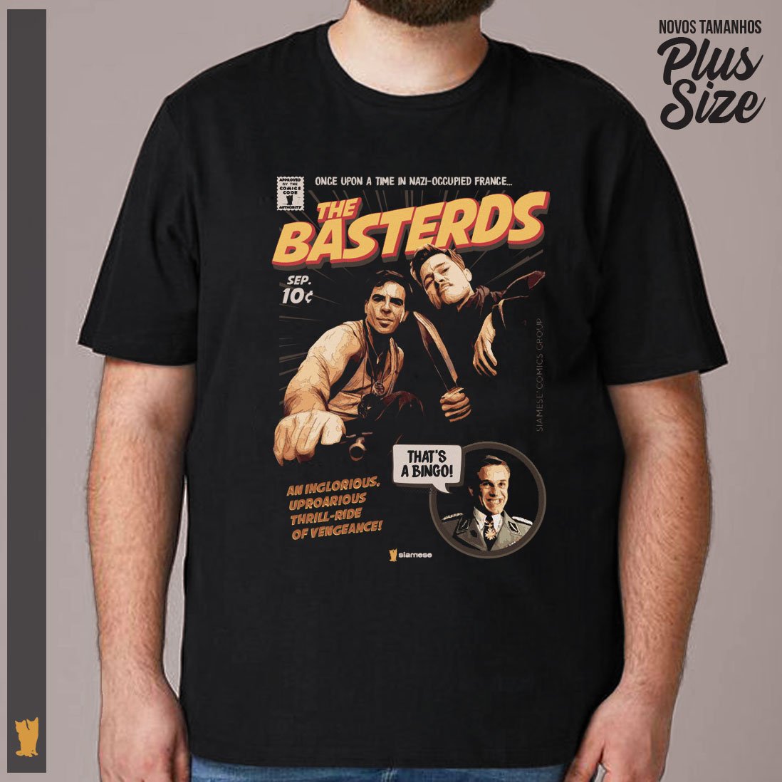 Nome do produto: SIAMESE PLUS SIZE THE BASTERDS