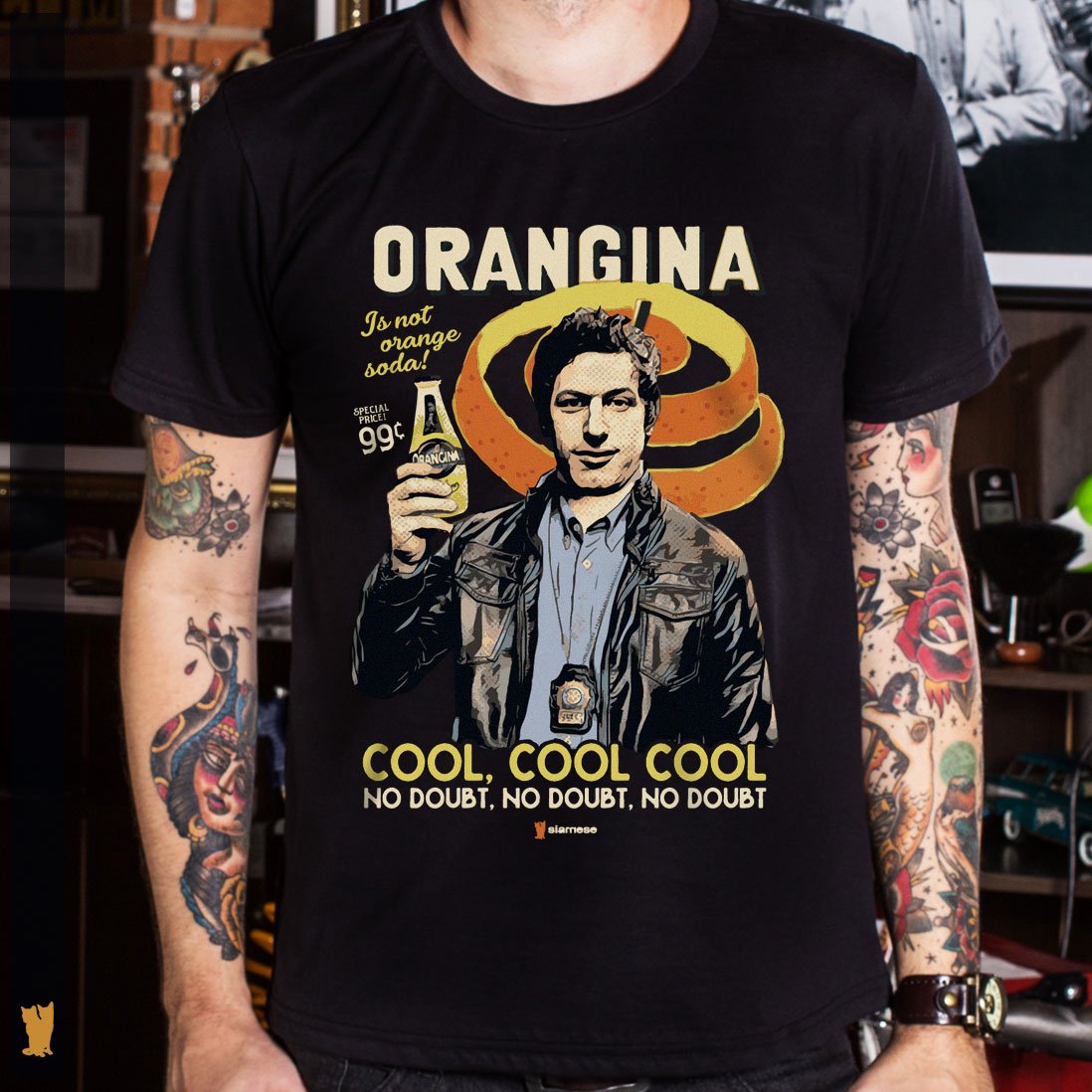 Nome do produto: SIAMESE BROOKLIN 99 ORANGINA