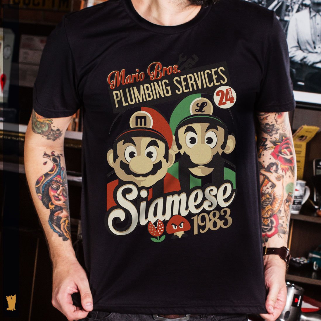 Nome do produto: SIAMESE MARIO BROS 1983