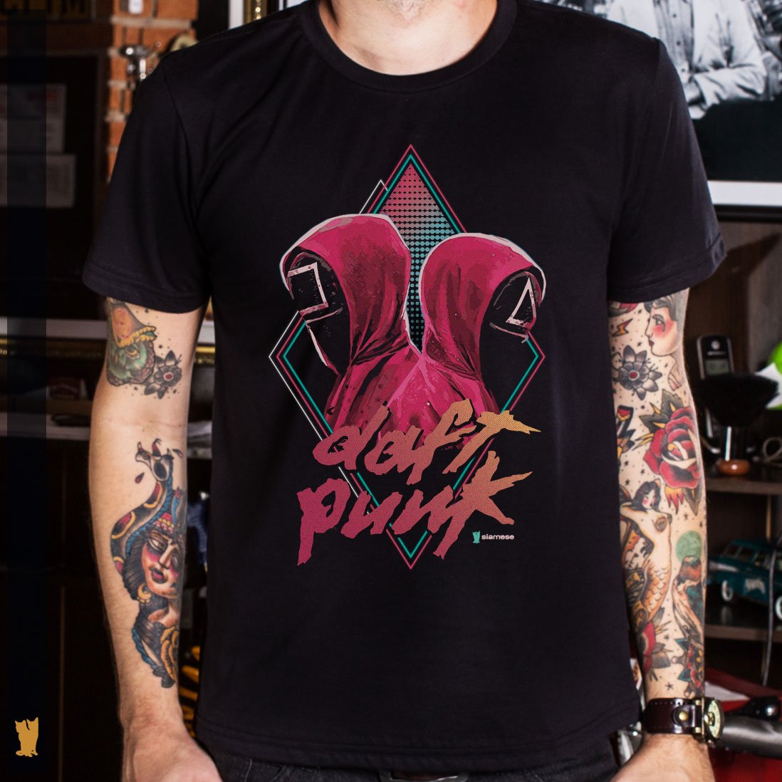 Nome do produto: SIAMESE DAFT PUNK ROUND 6