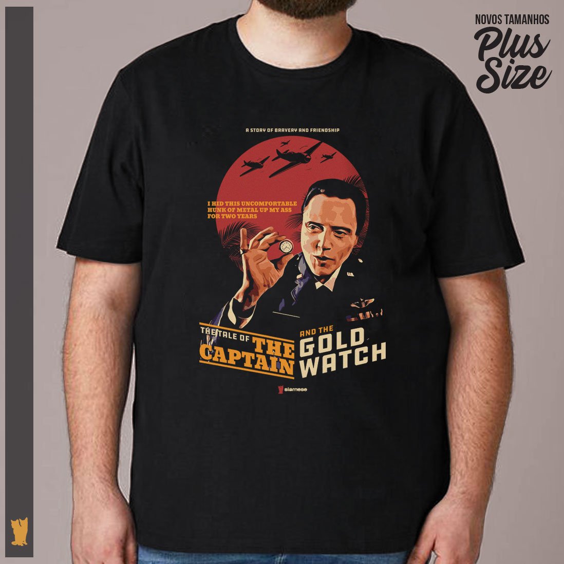 Nome do produto: SIAMESE PLUS SIZE PULP FICTION THE GOLD WATCH