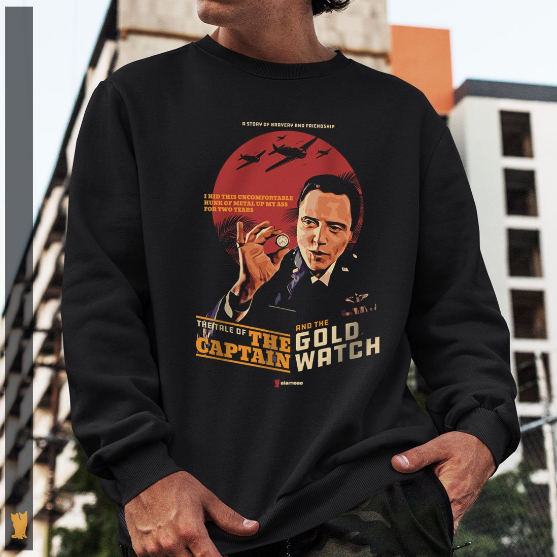 Nome do produto: MOLETOM PULP FICTION THE GOLD WATCH