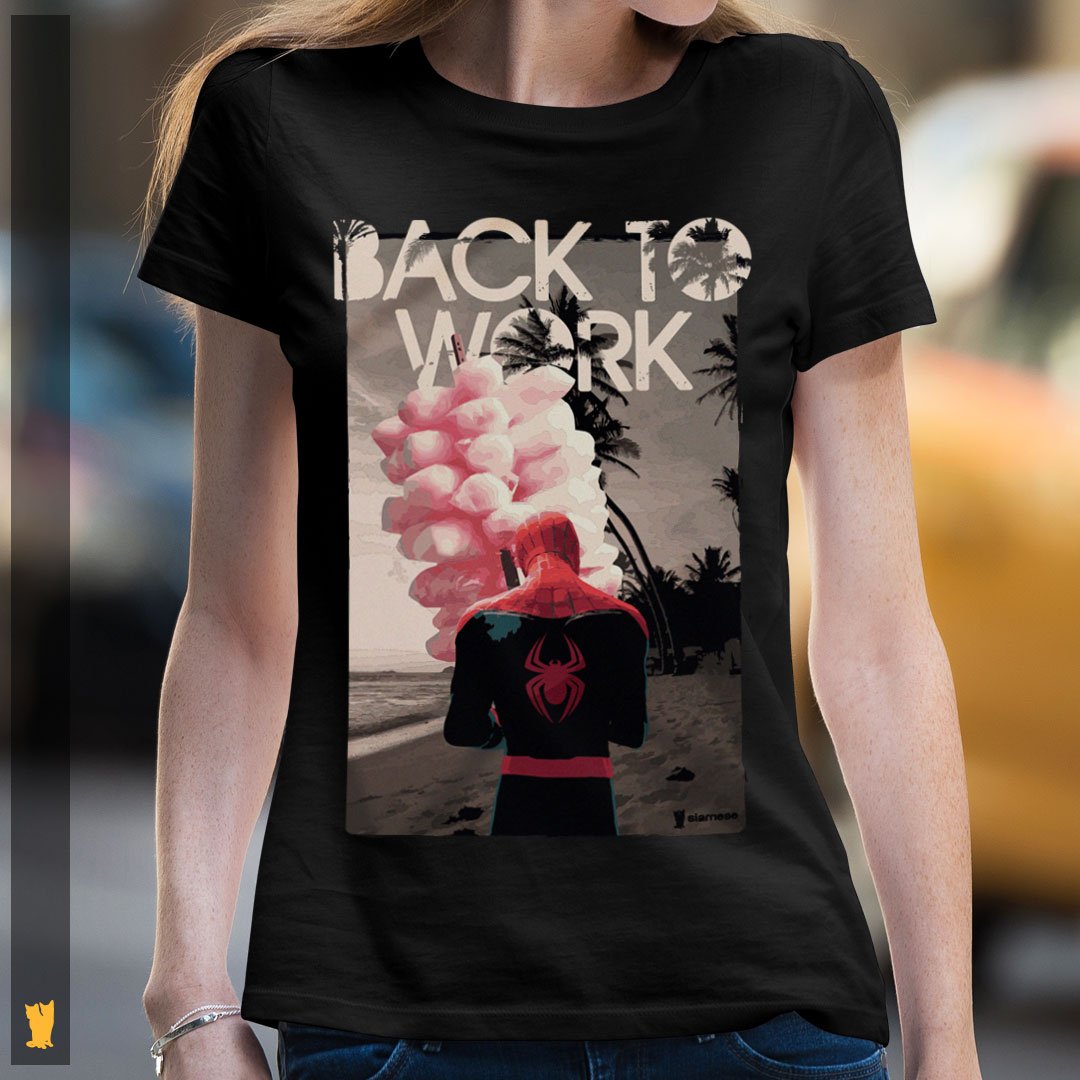 Nome do produto: SIAMESE FEMININA HOMEM ARANHA BACK TO WORK