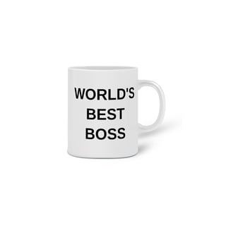 Nome do produto Caneca World's Best Boss - The Office