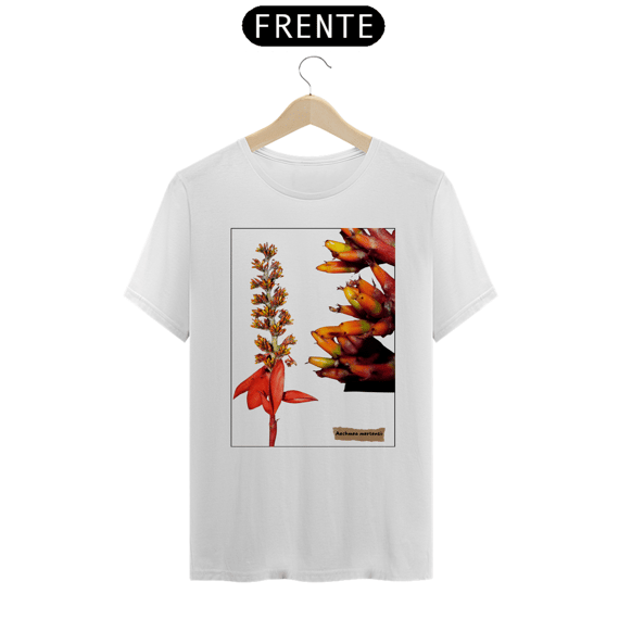 Camisa Flores da Amazônia - Aechmea mertensii