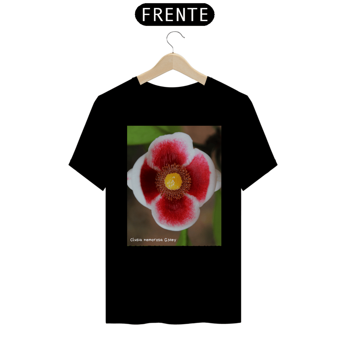 Nome do produto: Camisa Flores da Amazônia - Clusia nemorosa