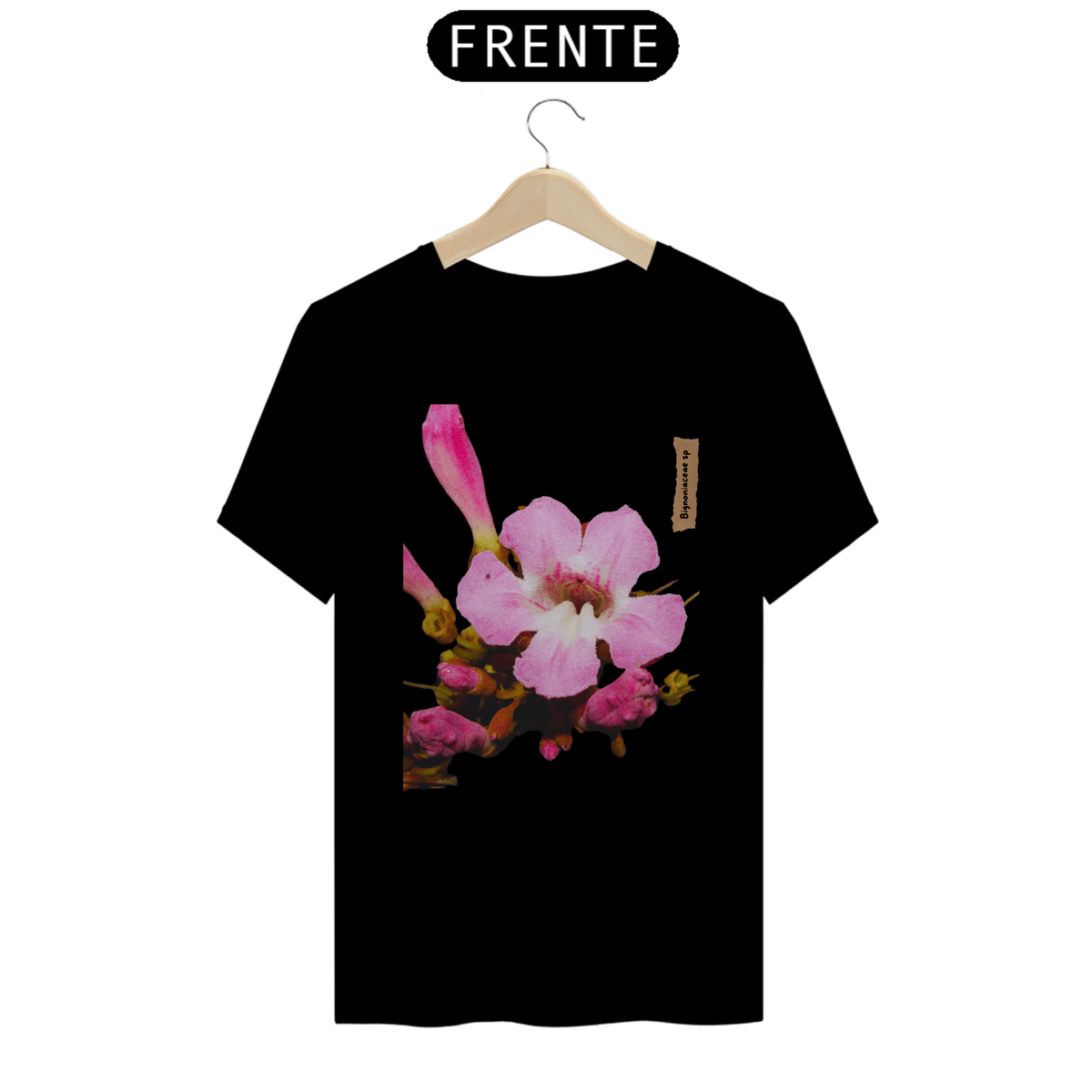 Nome do produto: Camisa Flores da Amazônia - Bignoniaceae sp