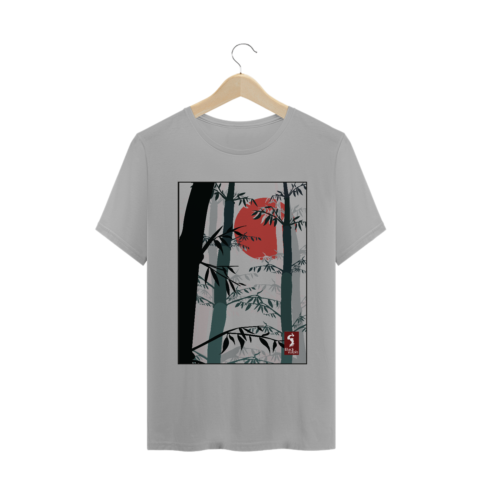 Camiseta bamboo japonês Unisex