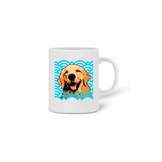 CANECA LABRADOR BLUE