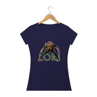 Nome do produtoCamiseta Feminina - Loki