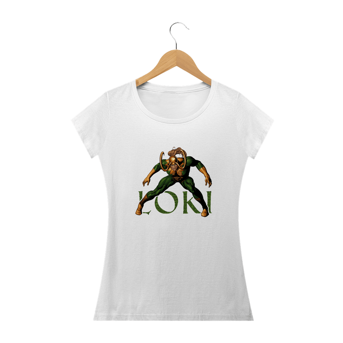 Nome do produto: Camiseta Feminina - Loki