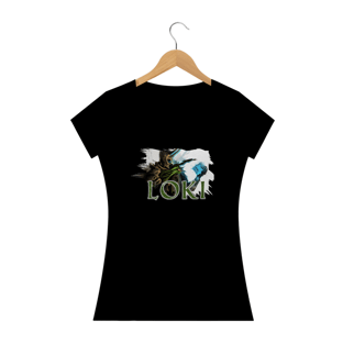 Nome do produtoCamiseta Feminina - Loki
