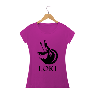Nome do produtoCamiseta Feminina - Loki