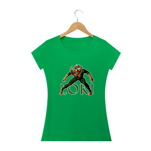 Nome do produtoCamiseta Feminina - Loki