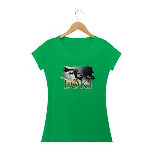 Nome do produtoCamiseta Feminina - Loki