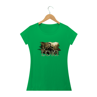 Nome do produtoCamiseta Feminina - Loki