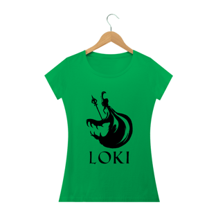 Nome do produtoCamiseta Feminina - Loki