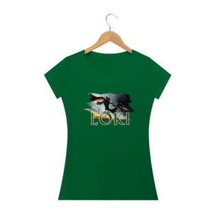 Nome do produtoCamiseta Feminina - Loki