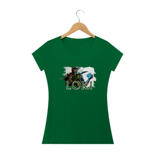 Nome do produtoCamiseta Feminina - Loki
