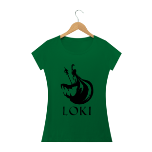 Nome do produtoCamiseta Feminina - Loki