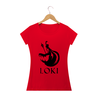 Nome do produtoCamiseta Feminina - Loki