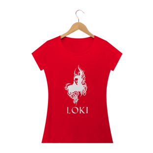 Nome do produtoCamiseta Feminina - Loki