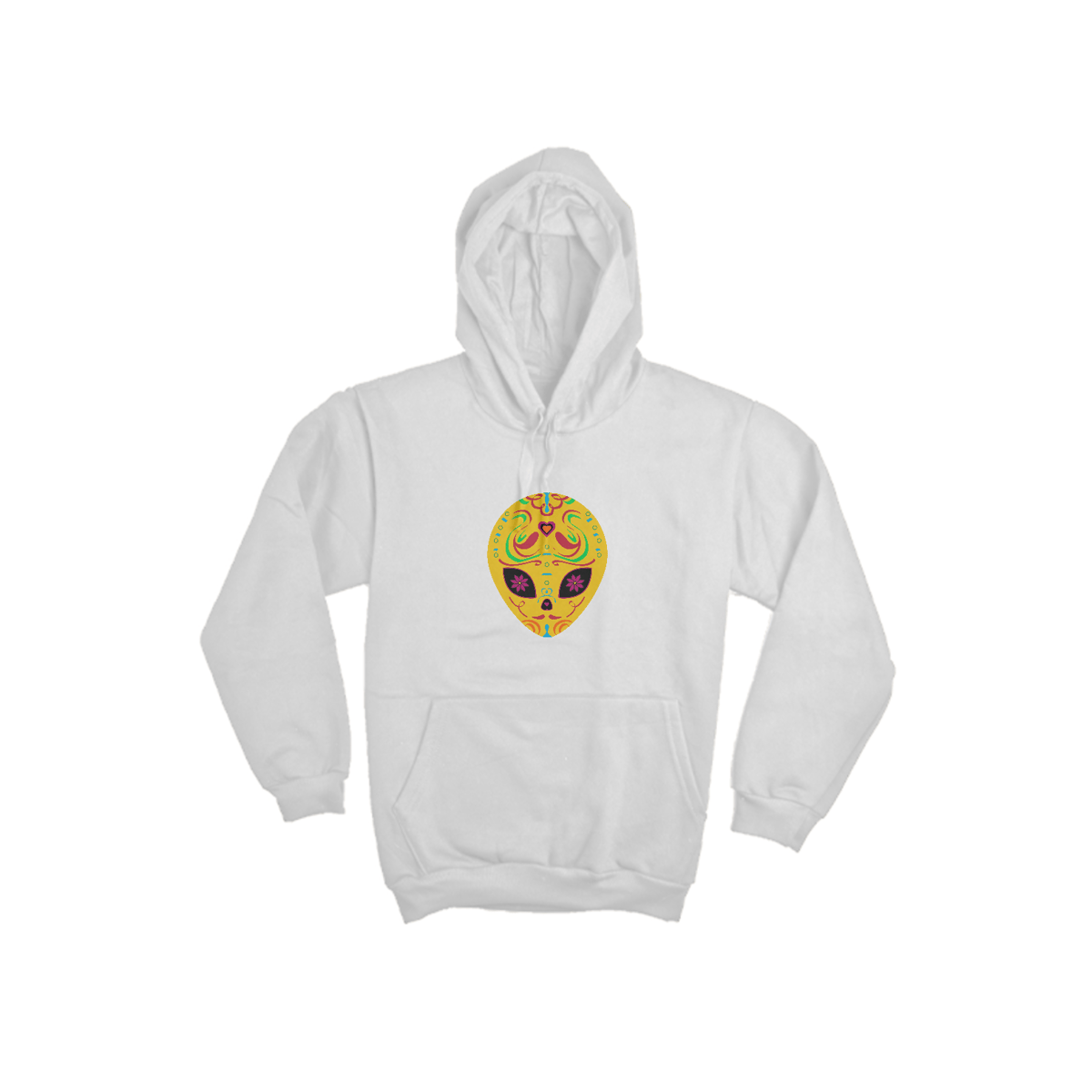 Nome do produto: BLUSA CANGURU UNISSEX ET MEXICANO AMARELO