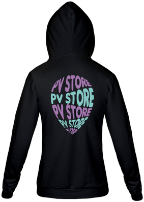 BLUSA ZIPER UNISSEX SOPA DE LETRA