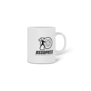 Nome do produto Caneca Assophis 10 anos