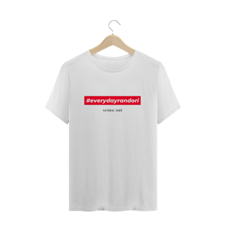 Nome do produto Camisa #everydayrandori - Branca