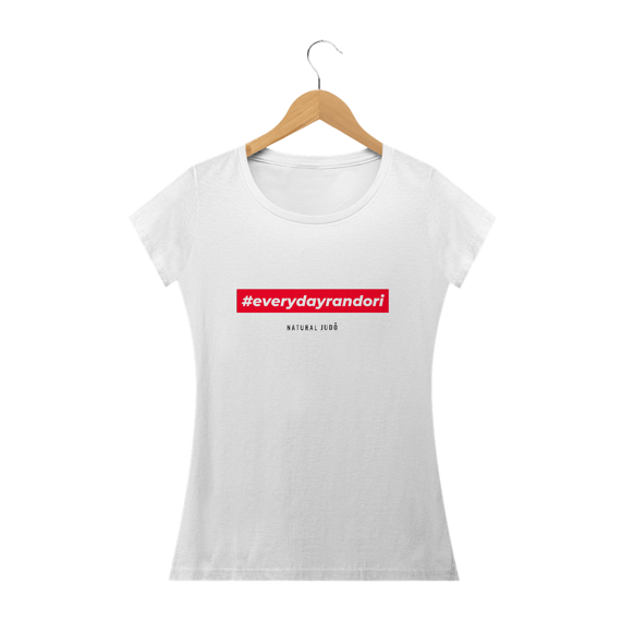 Camisa Baby Long #everydayrandori - Branca