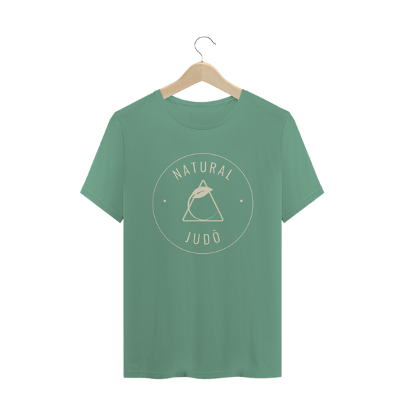 Camisa Natual Judo Logo - VERDE