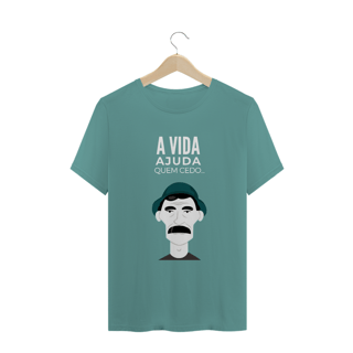 T-shirt Estonada A Vida Ajuda Quem Cedo Madruga