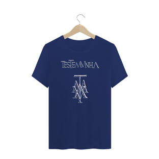 Nome do produtoCamiseta Plus Size Testemunha Básica escura